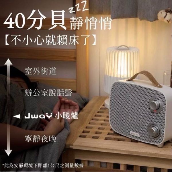 Jway 瞬熱溫控陶瓷電暖器 