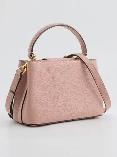 Tory Burch Britten 復古黛妃手提包 (稀缺粉) 