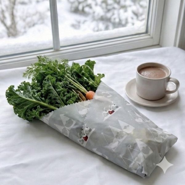 【福利品】日本 CHILLVIBE 北歐風 有機棉蜂蠟布 