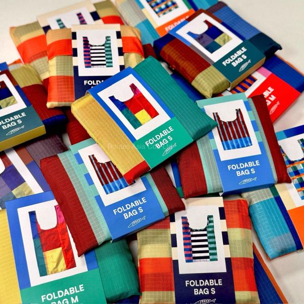 泰國 文創品牌Sardine 撞色購物袋 