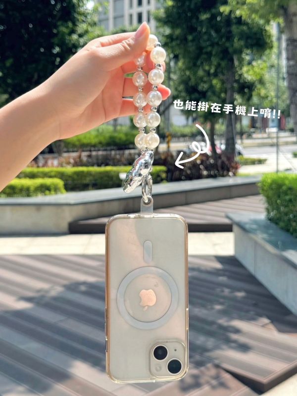韓國 蝴蝶結吊飾 