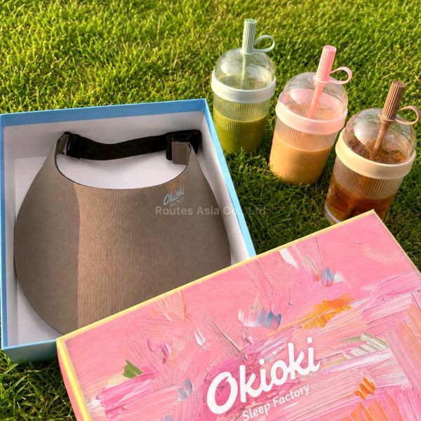 Okioki 雙面半罩式遮陽帽 