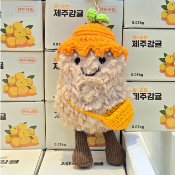 濟州島限定吊飾 苦盡柑來 x 好事花生 