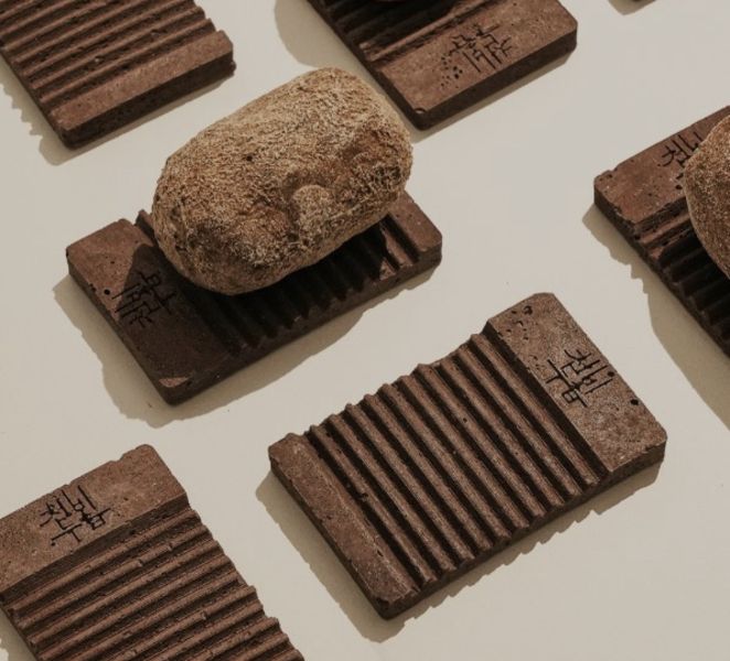 韓國 千皂堂天然草本素顏拋光皂 