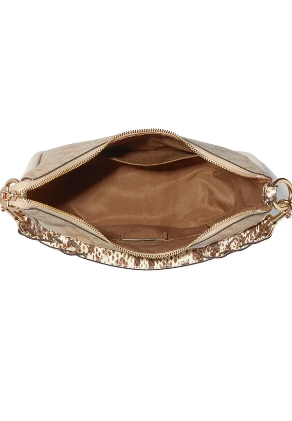 Coach 蛇紋背帶腋下包 