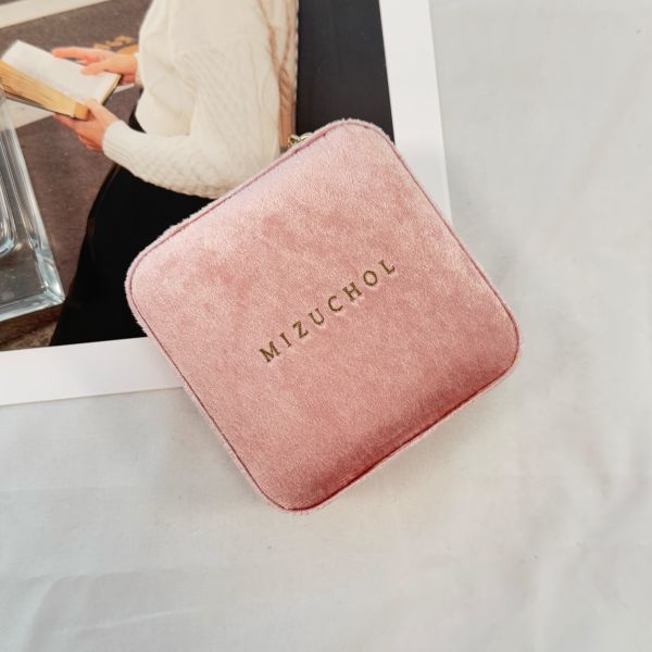 Mizuchol 飾品絨毛收納包 
