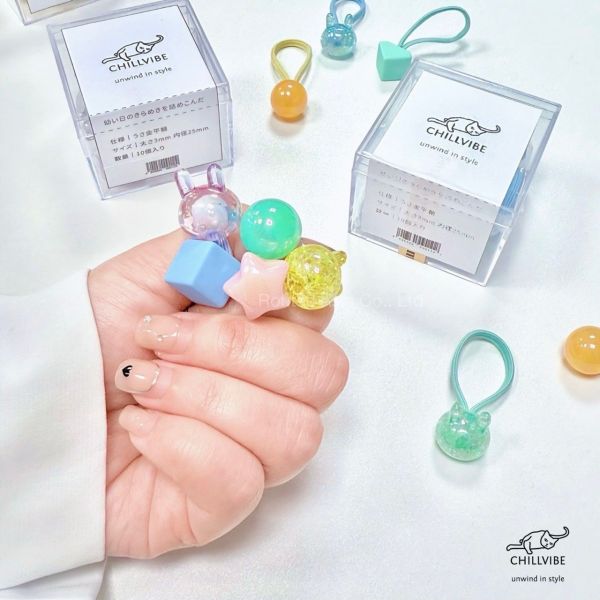 CHILLVIBE 金平糖髮圈 