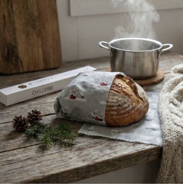 日本 CHILLVIBE 北歐風 有機棉蜂蠟布 