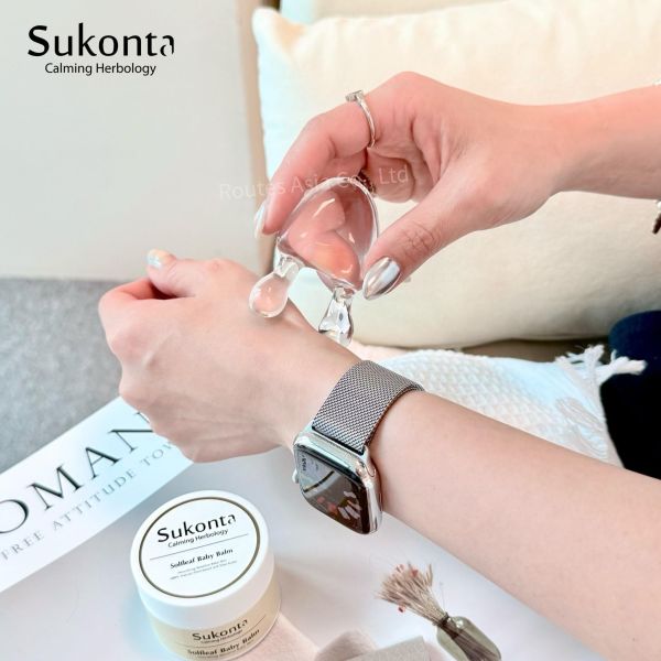 [福利品]Sukonta 玻璃愛心兔耳刮痧板 