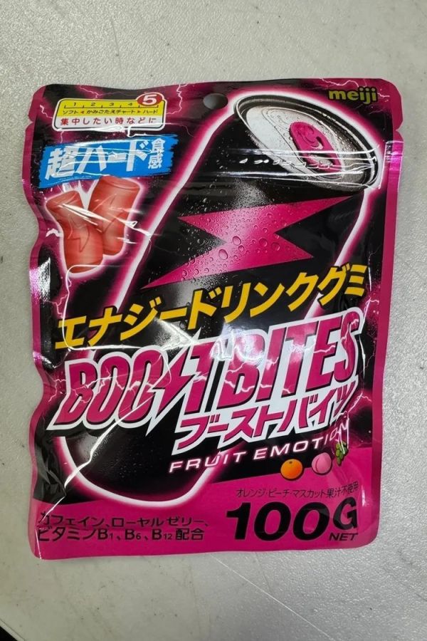 日本明治 meiji Boost Bites 能量飲料軟糖 (2026/01/31) 