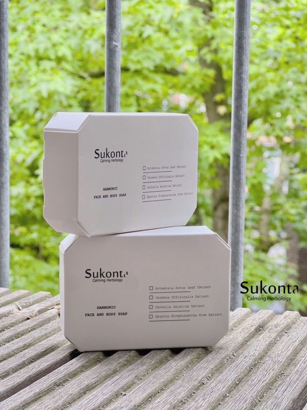Sukonta 白色鼠尾草燕窩皂 