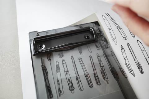 日本Kutsuwa 自製便條紙板夾 