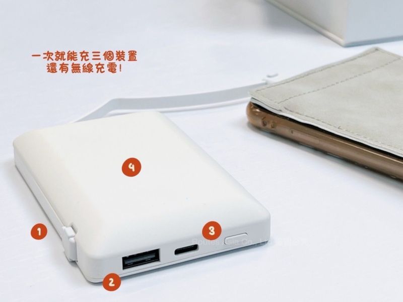 WUMING 薄款名片型行動電源 