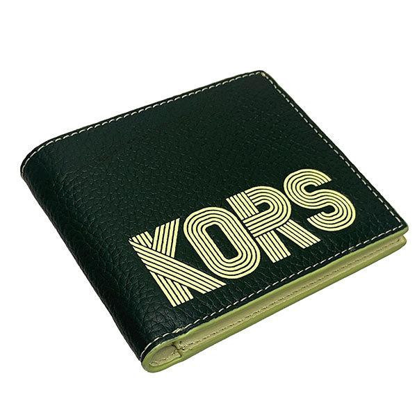 MICHAEL KORS 字母LOGO皮革短夾 