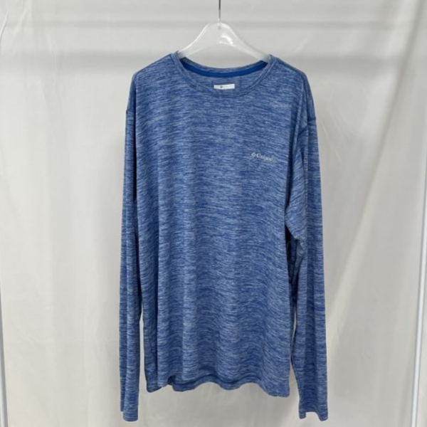 Columbia 雪花藍色薄長袖 T-Shirt 