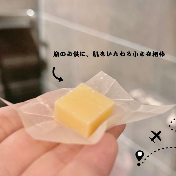 日本 VILANJE 牛奶糖蠶絲皂 