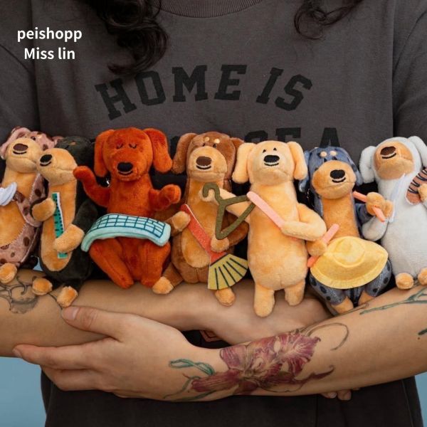 peishopp【整盤】泰國benkoff cafe 臘腸狗盲盒 