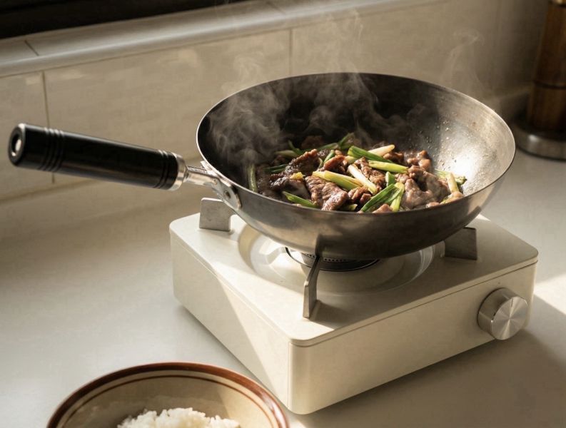 日本 燕三條平底鐵鍋 