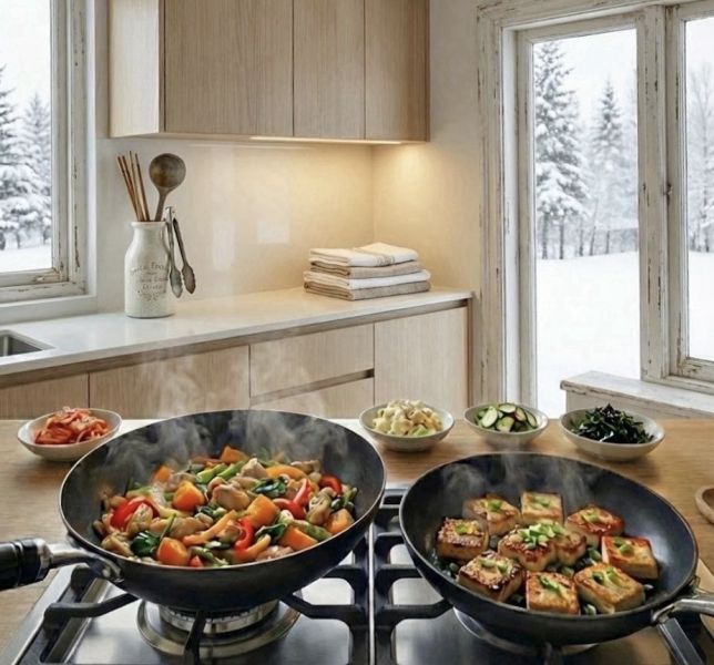 日本 燕三條平底鐵鍋 