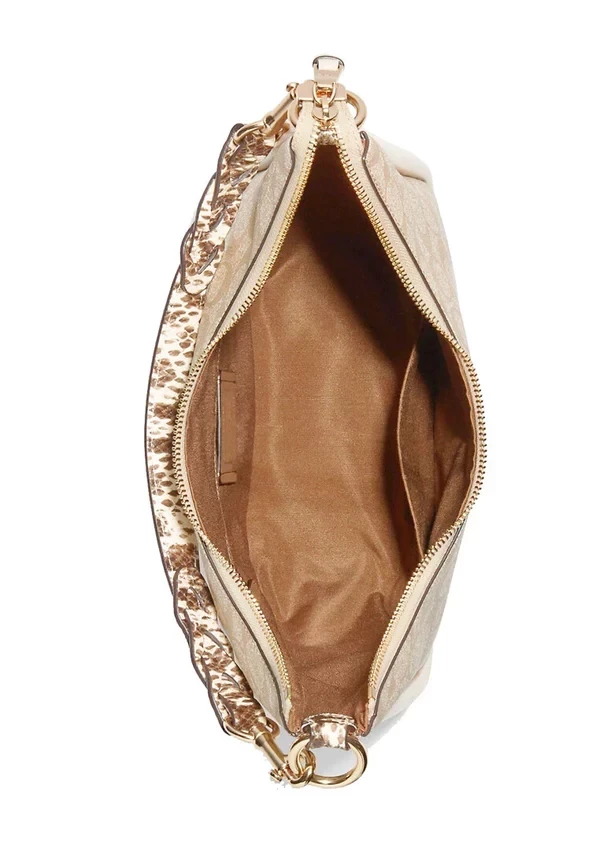 Coach 蛇紋背帶腋下包 