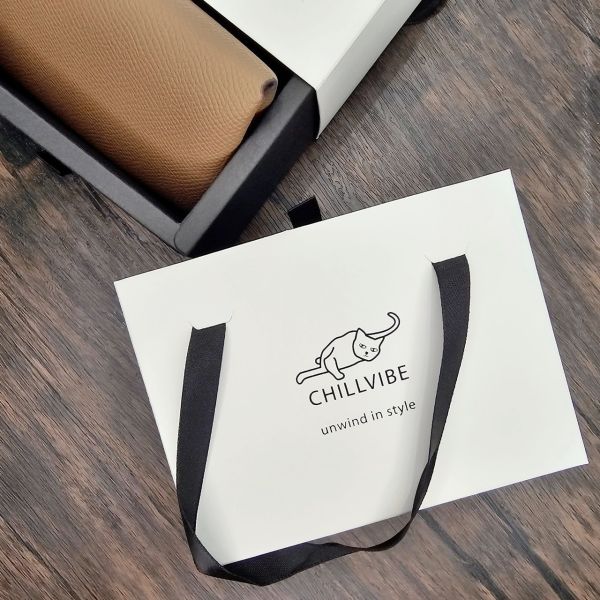Chillvibe 純手工牛皮短夾 