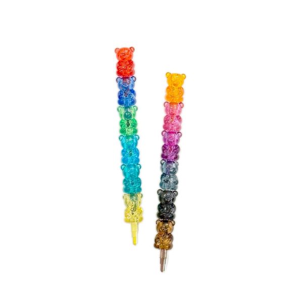 TPL 干貝熊12色積木蠟筆 