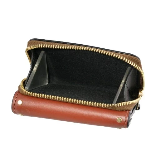 Coach Logo鉚釘裝飾短夾 