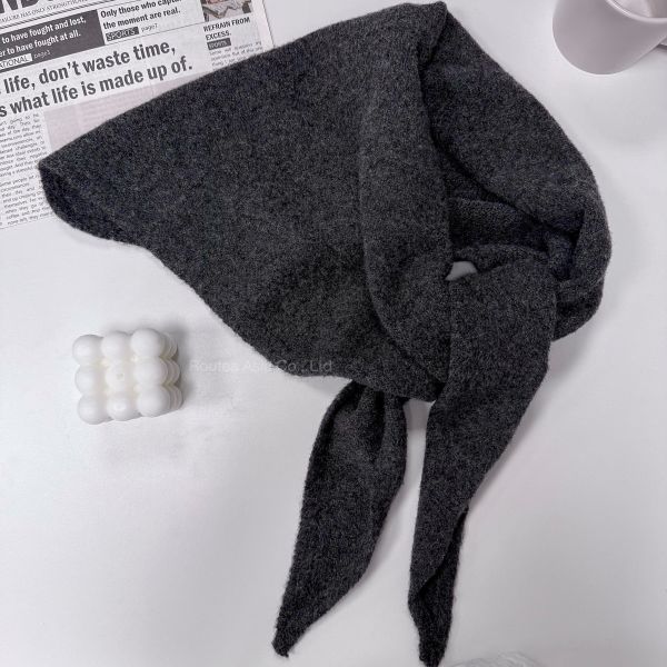 日本 CHILLVIBE 混羊毛三角巾 