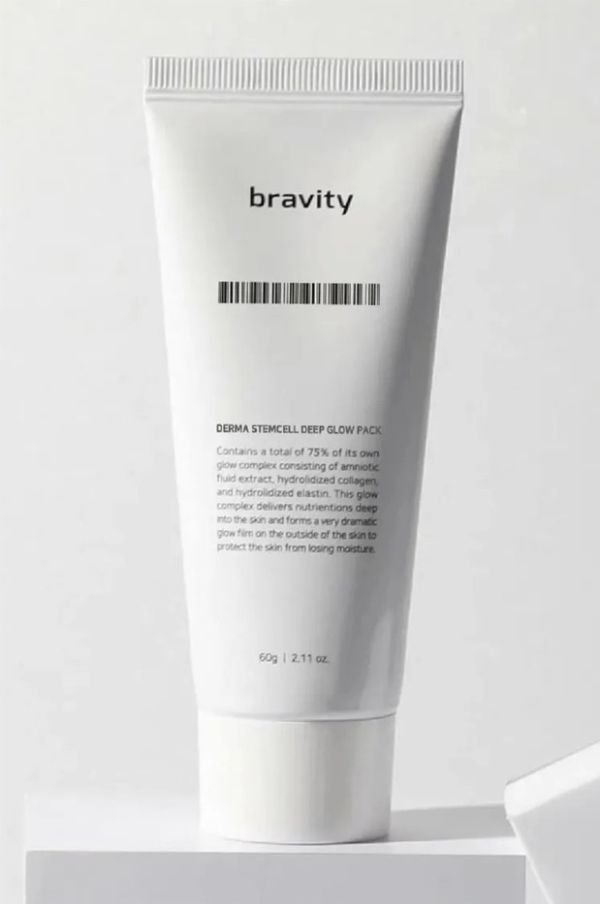 韓國Bravity 幹細胞深層水光面膜㊙送面膜刮棒 (炫彩版) 