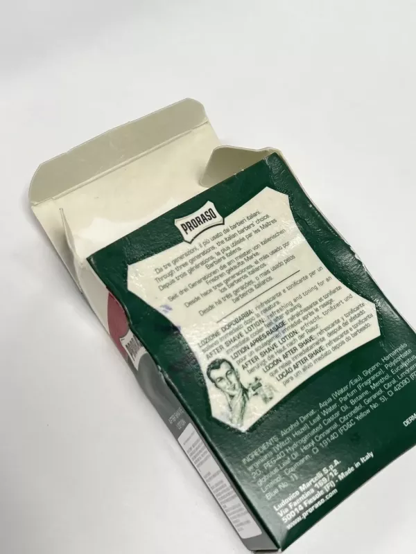 [福利品]  義大利 Proraso 鬍後收斂化妝水 100ml 