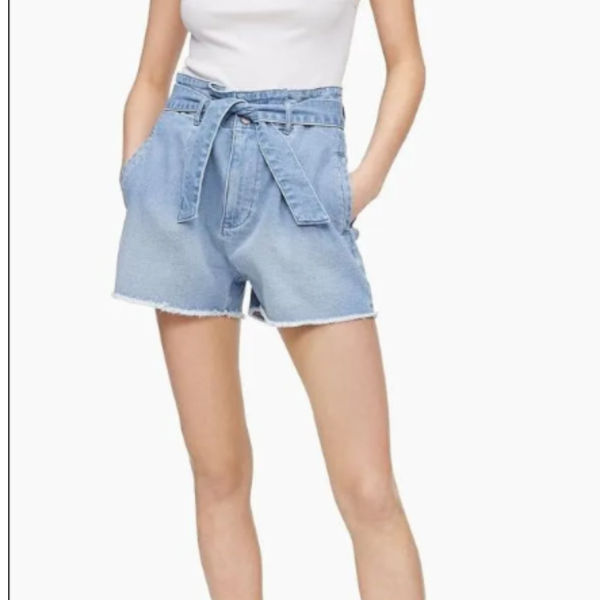 Calvin Klien 綁帶牛仔褲 
