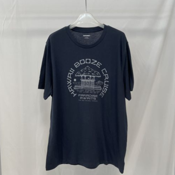 Old Navy 男款渡假風草屋 T-Shirt 