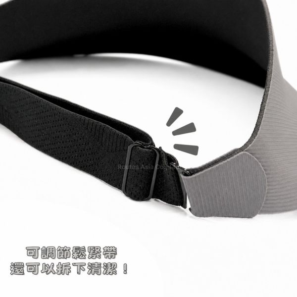 Okioki 雙面半罩式遮陽帽 