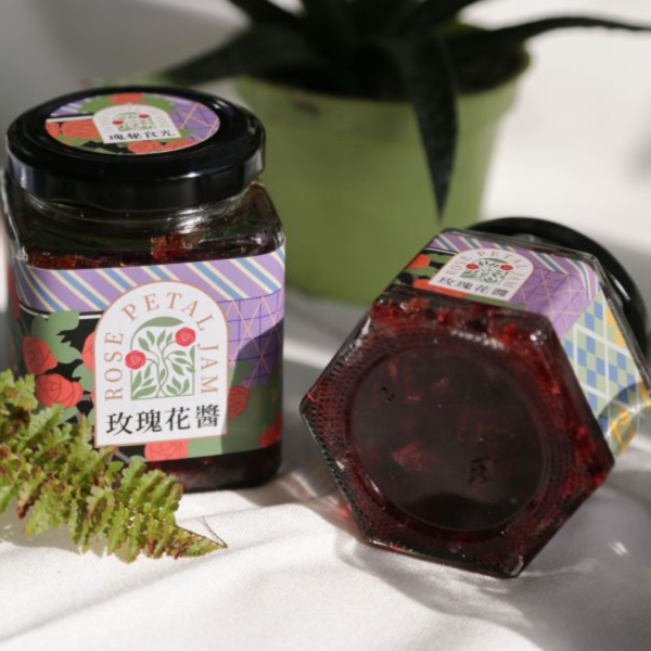 瑰秘食光 有機玫瑰花瓣醬 