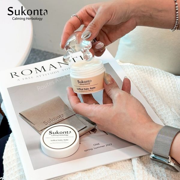 Sukonta 玻璃愛心兔耳刮痧板 