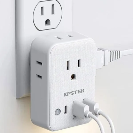 7孔充電插座 