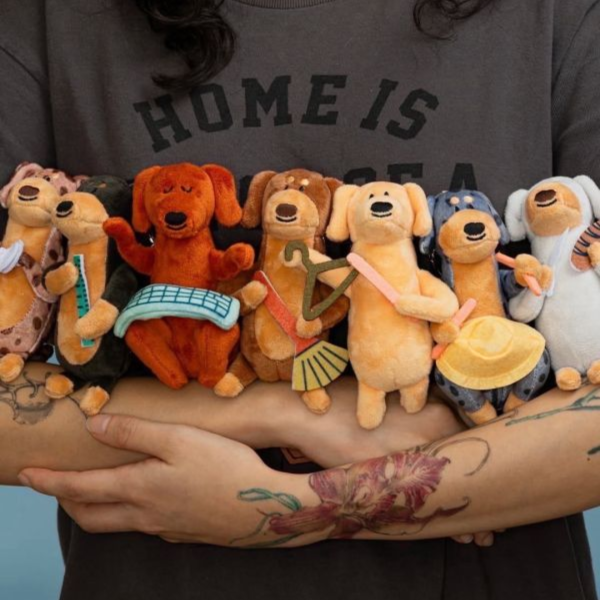 【單盒】泰國benkoff cafe 臘腸狗盲盒 