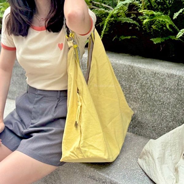 日本 CHILLVIBE 編織繩尼龍單肩包 