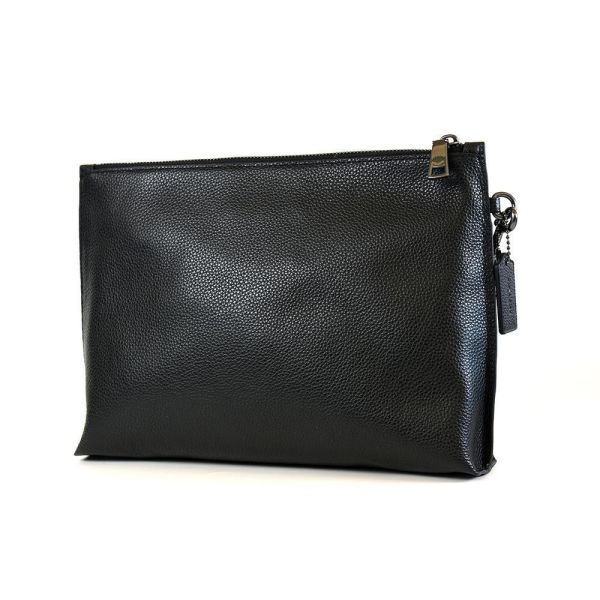 Coach 簡約皮革手拿包 