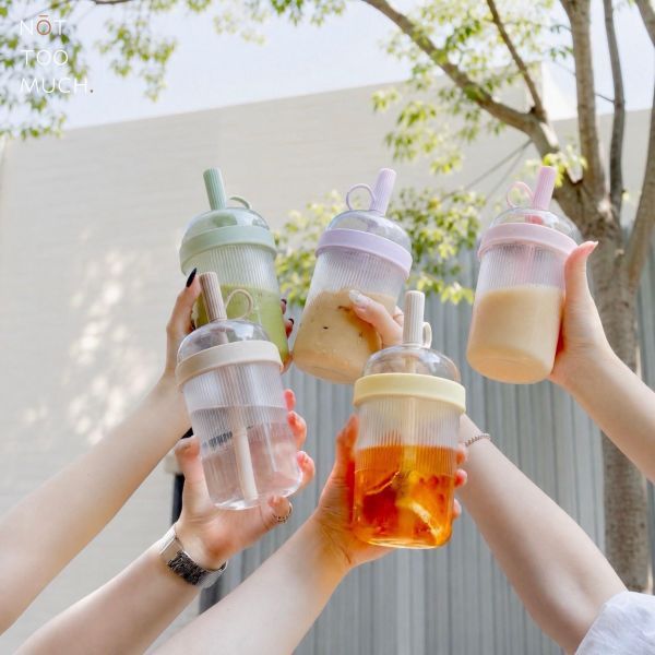 NOT TOO MUCH 涼夏吸管杯 