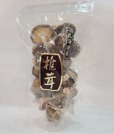 北海道原木栽培 乾香菇 