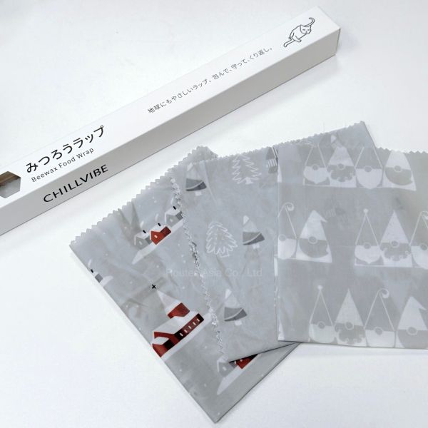 日本 CHILLVIBE 北歐風 有機棉蜂蠟布 