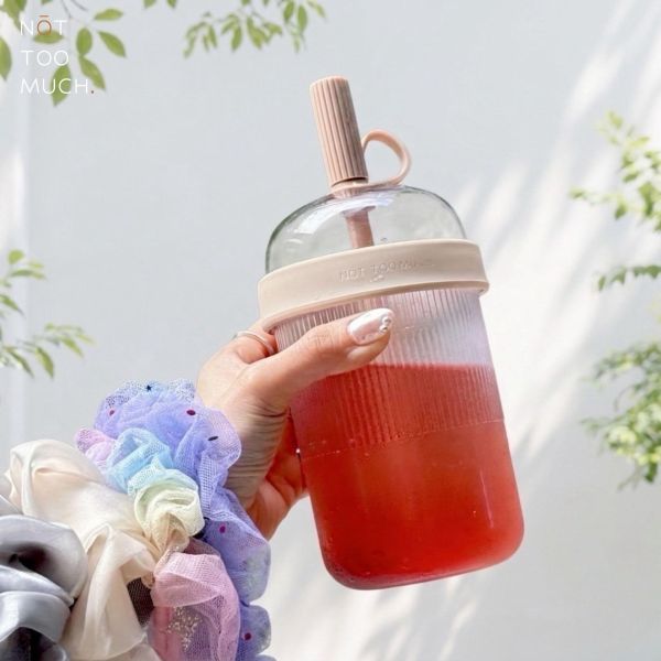 NOT TOO MUCH 涼夏吸管杯 