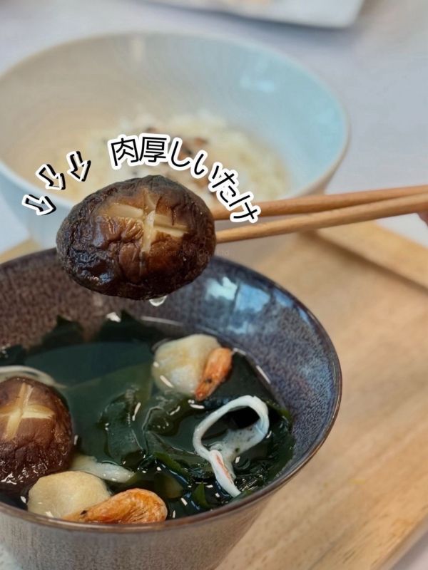 北海道原木栽培 乾香菇 