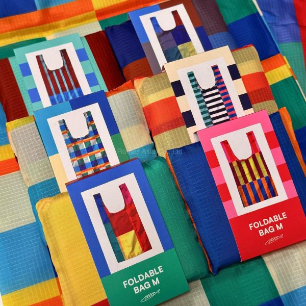 泰國 文創品牌Sardine 撞色購物袋 