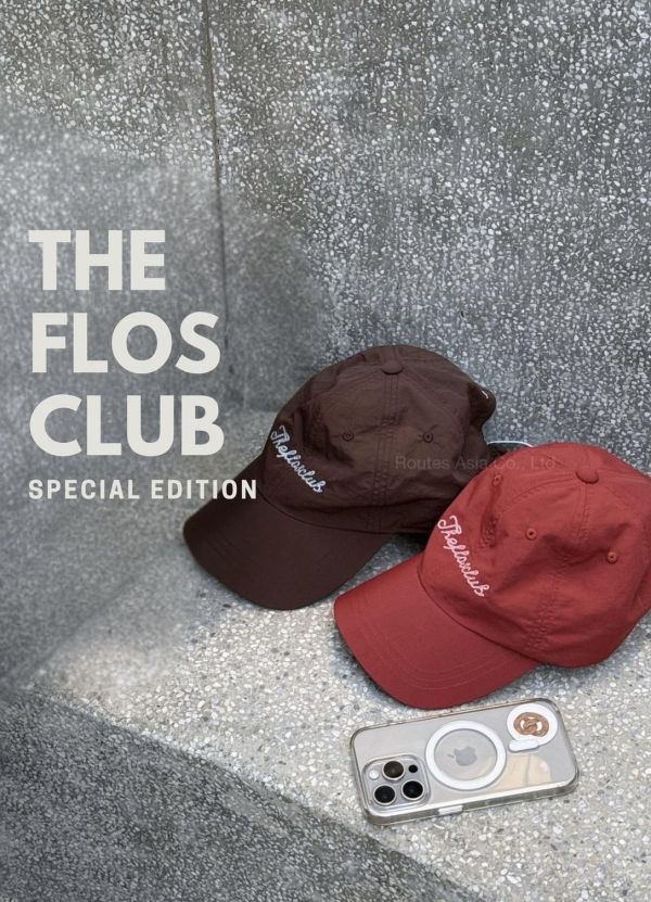 泰國 The Flos Club Tasty系列抽繩棒球帽 