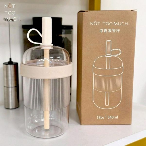 NOT TOO MUCH 涼夏吸管杯 
