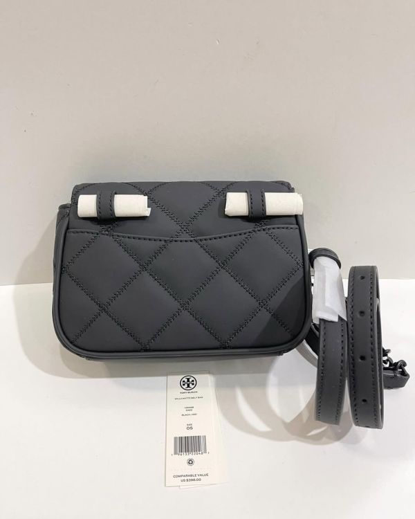 Tory Burch Willa 消光黑鏈條包 