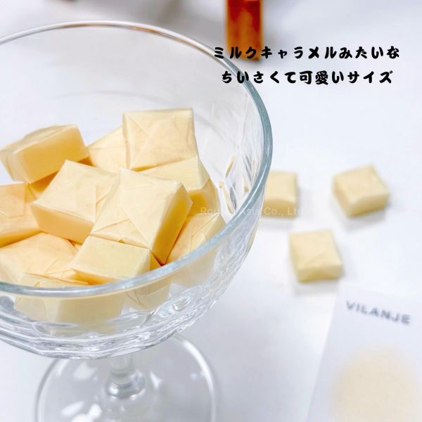 日本 VILANJE 牛奶糖蠶絲皂 