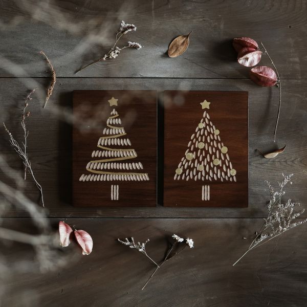 手刻習作・刻畫暖心的聖誕小樹 